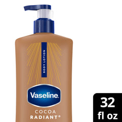 Vaseline pump close-up showing easy dispensing and convenient use benefit