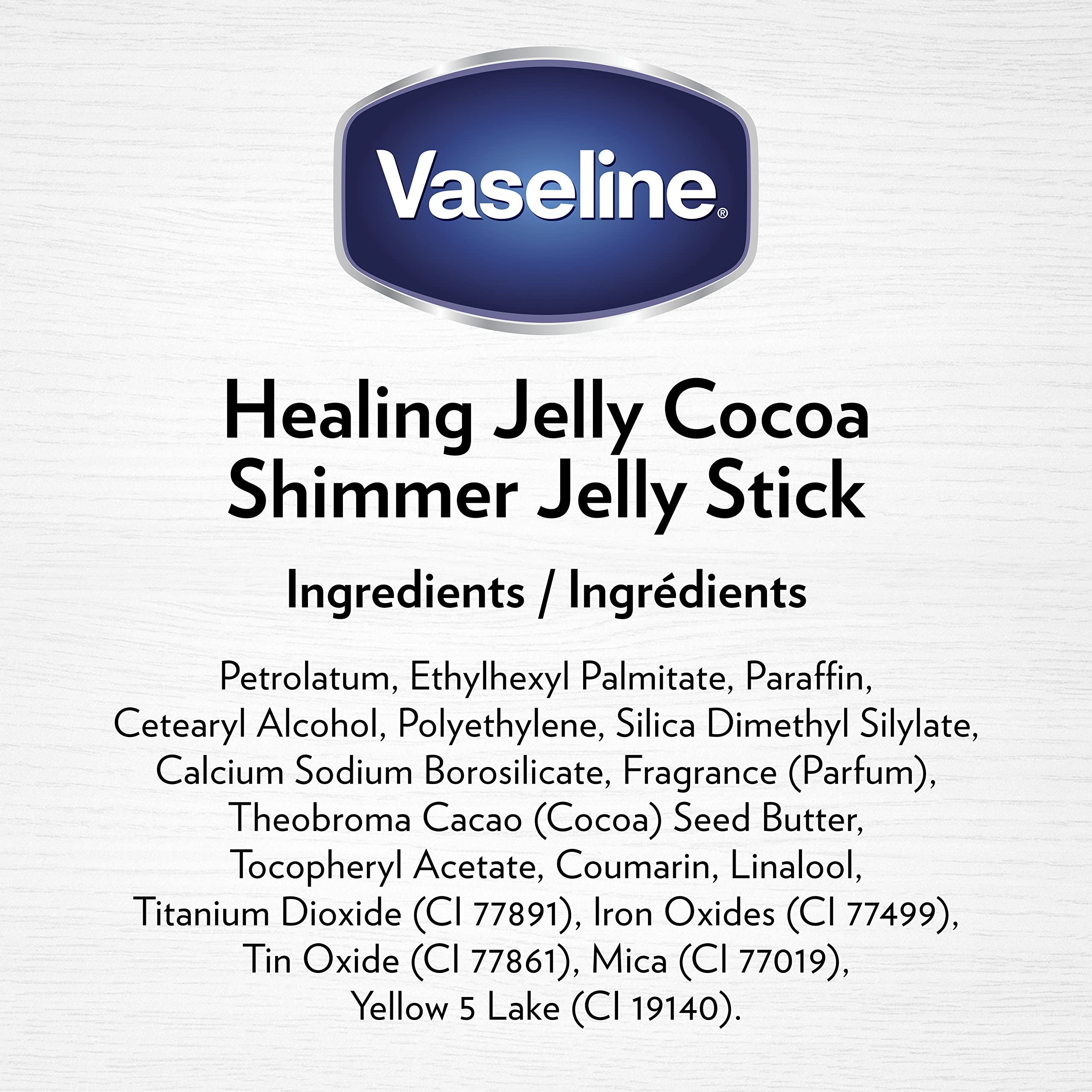 Vaseline Cocoa Shimmer Jelly Stick provides on-the-go dewy glow for skin.