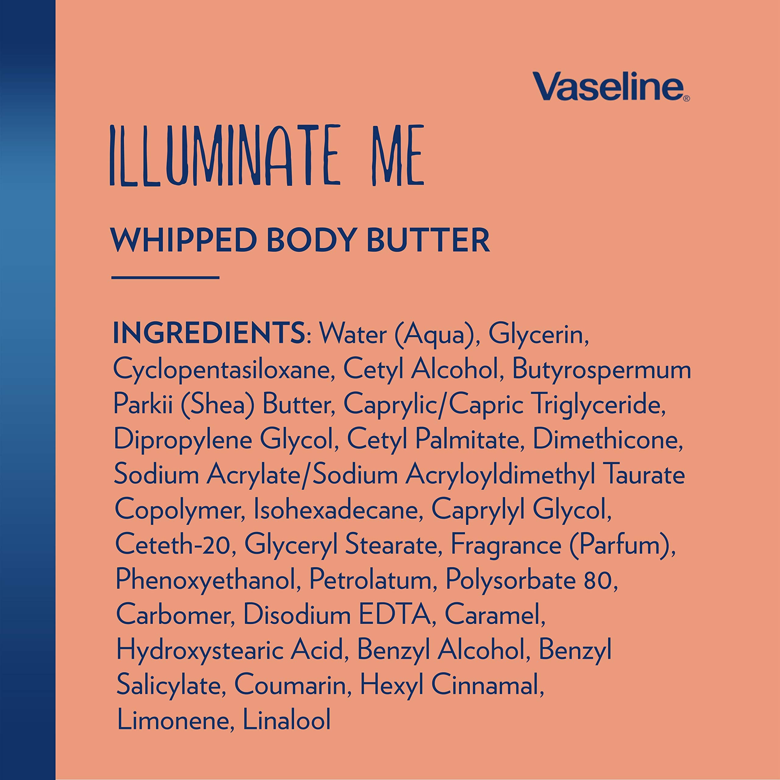 Vaseline Illuminate Me fragrance closeup for fragrance-enhanced self-care.