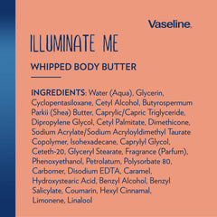 Vaseline Illuminate Me fragrance closeup for fragrance-enhanced self-care.