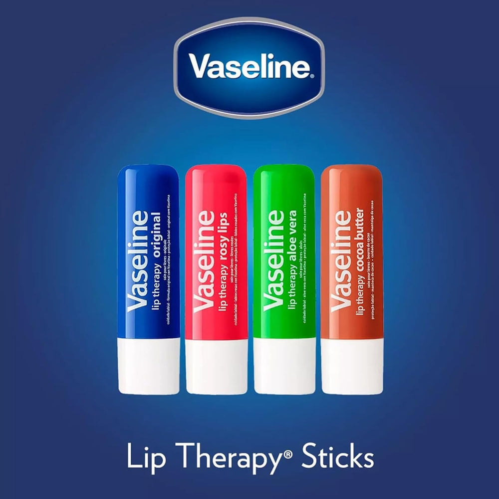 Vaseline Lip Therapy Cocoa Butter on-the-go stick for quick lip refresh
