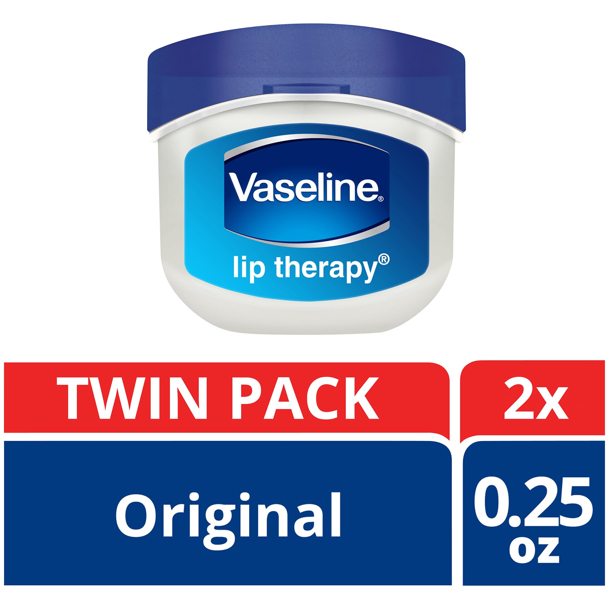 Vaseline Lip Therapy glossy lips after application on dry lips for a subtle sheen.