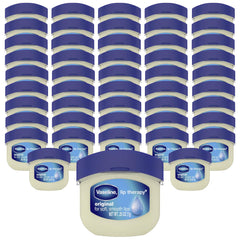 Vaseline Lip Therapy Original mini display bulk jars for easy restock and bulk savings.