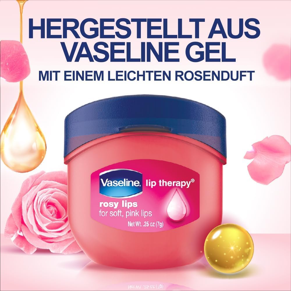 Vaseline Lip Therapy packaging display communicates value