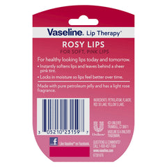 Vaseline Lip Therapy Rosy Lips six-pack packaging shot.