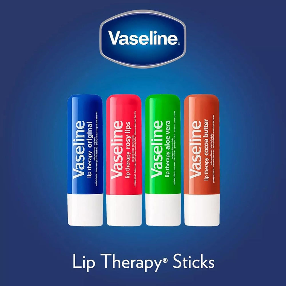 Vaseline Lip Therapy Rosy Lips balm adds a soft rosy glow on lips.