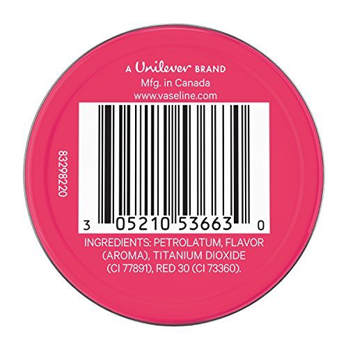 Vaseline Lip Therapy tono rosado aplicado en labios suavidad