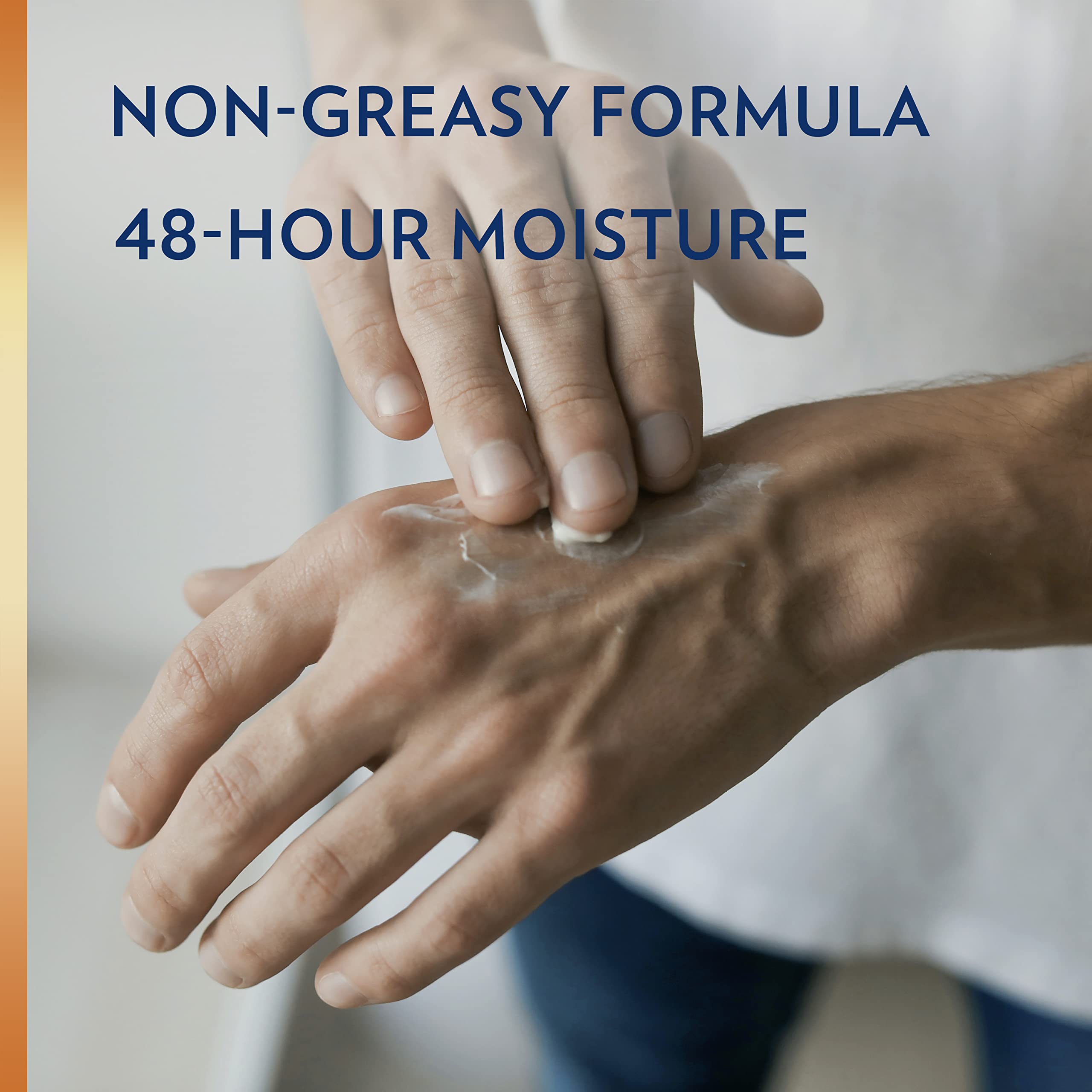 Vaseline lotion close-up highlights creamy texture for smooth application.