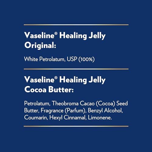 Vaseline packaging inside a bag suggests travel-ready convenience.