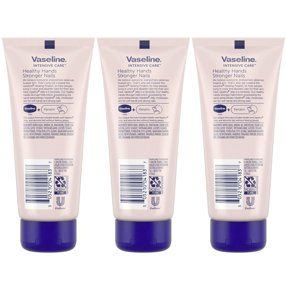 Vaseline petroleum jelly micro-drops lock in moisture for protected skin