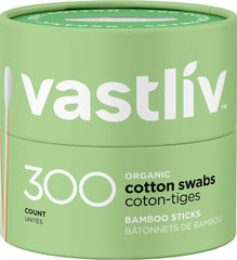 Vastliv organic cotton bamboo swabs pack for daily makeup and care