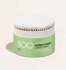 Vastliv swabs bamboo stick close-up showing durable, flexible core