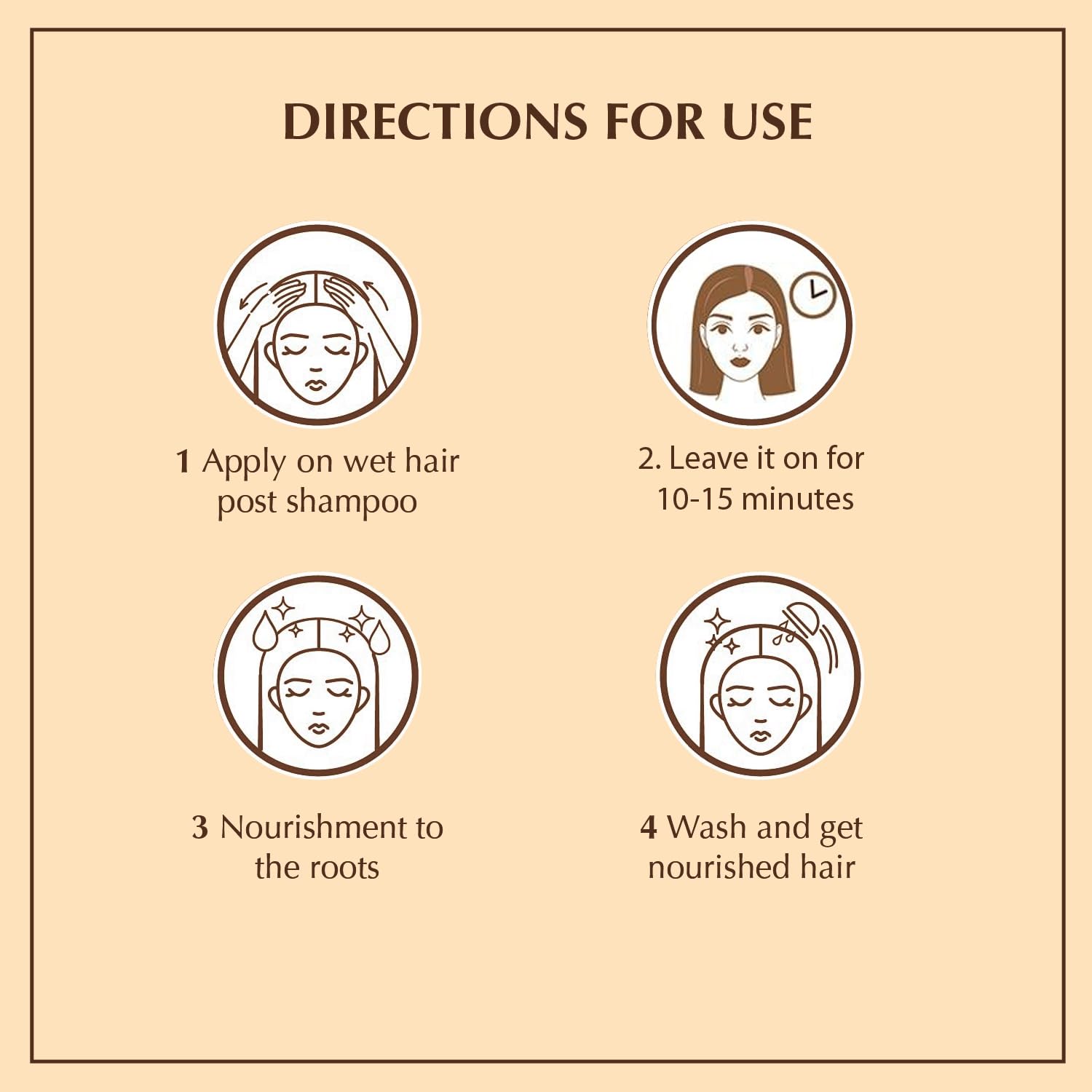 Vatika Naturals application on damp hair showing ease of use