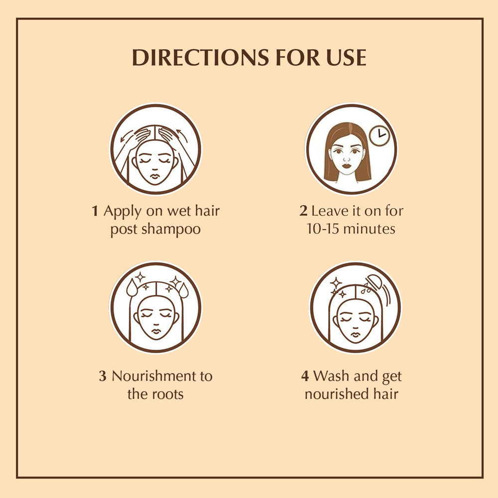 Vatika Naturals garlic and multivitamin ingredients shown for scalp nourishment