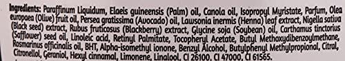 Vatika Naturals natural hair oil gloss shot hints softer, shinier hair with regular care.