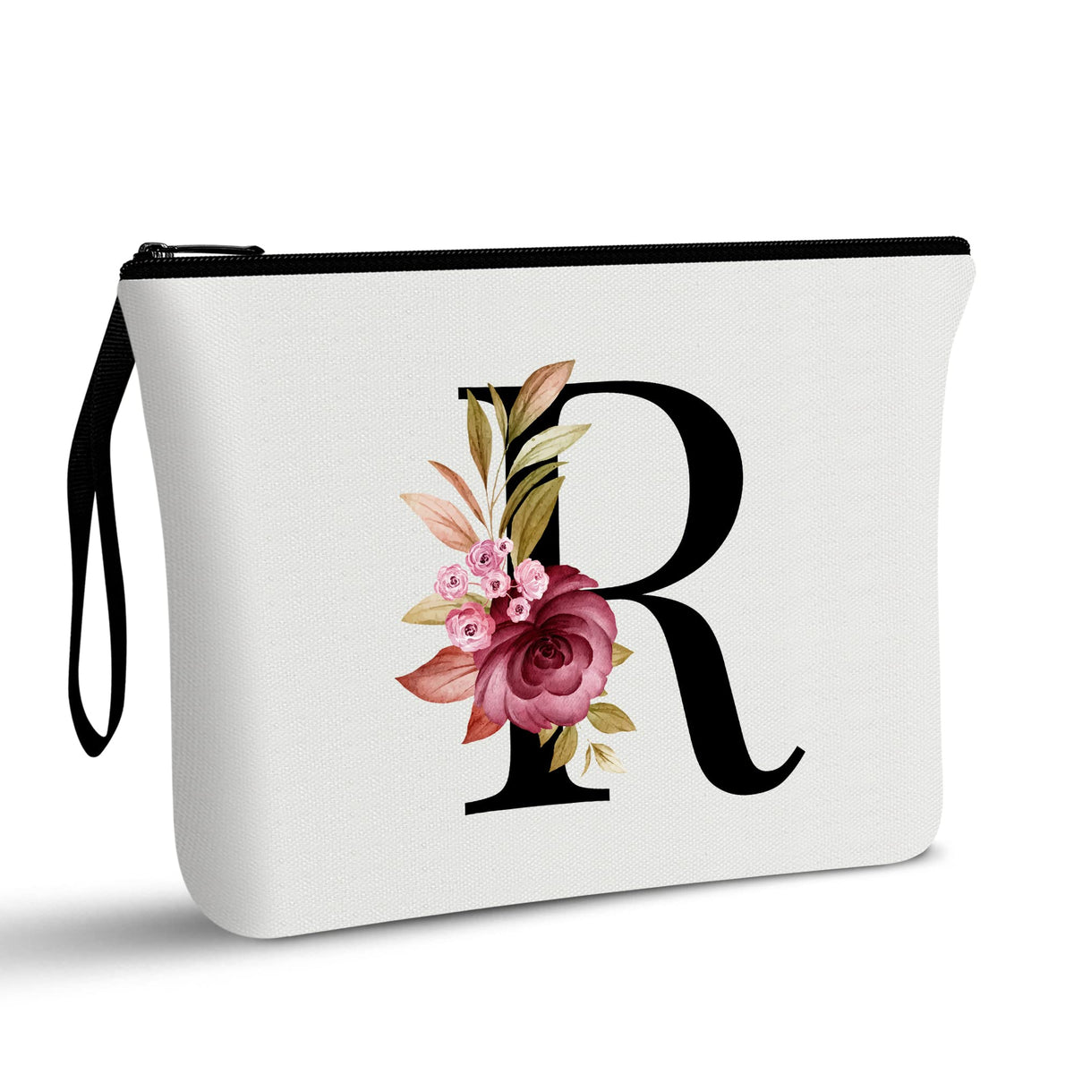 Vavabox A-Z personalized makeup bag front design with initials for gifting