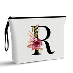 Vavabox A-Z personalized makeup bag front design with initials for gifting