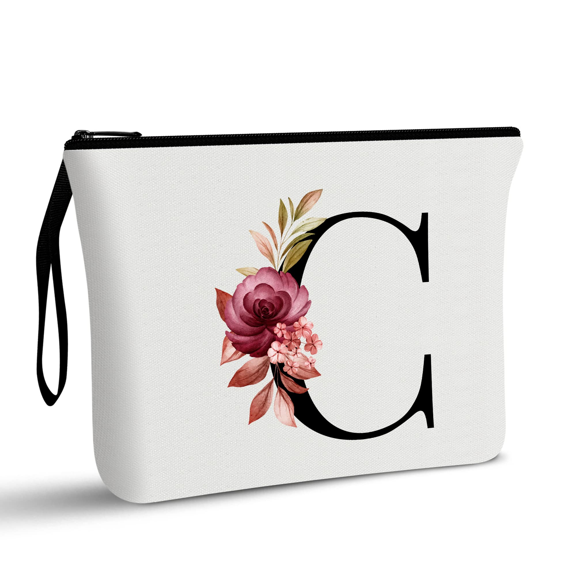 Vavabox A-Z personalized makeup bag with heart print for customized gifts and organization.