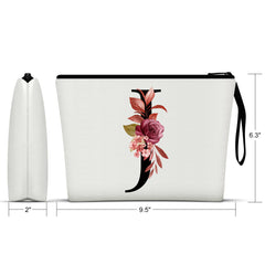 Vavabox A-Z makeup bag side pocket highlights extra storage for small items.