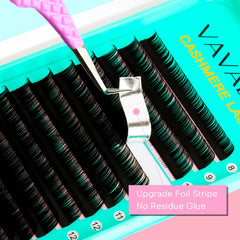 VAVALASH Cashmere Lashes offer 0.03-0.07 thickness for customizable volume.