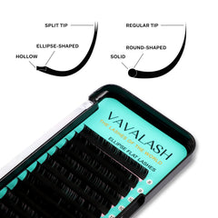 VAVALASH ellipse hollow base enhances comfort and longevity for all-day wear.