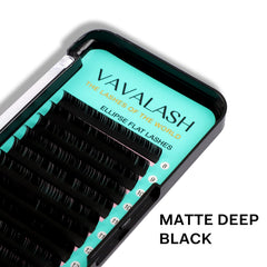 VAVALASH matte deep black finish creates thicker appearance with soft texture.