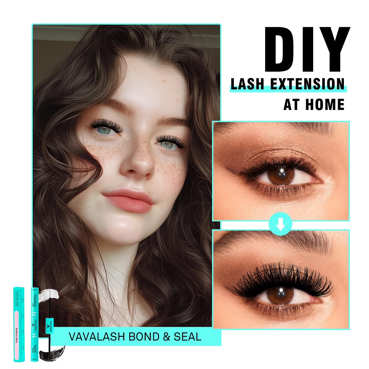 VAVALASH 48–72 hour wear option for longer-lasting lashes.