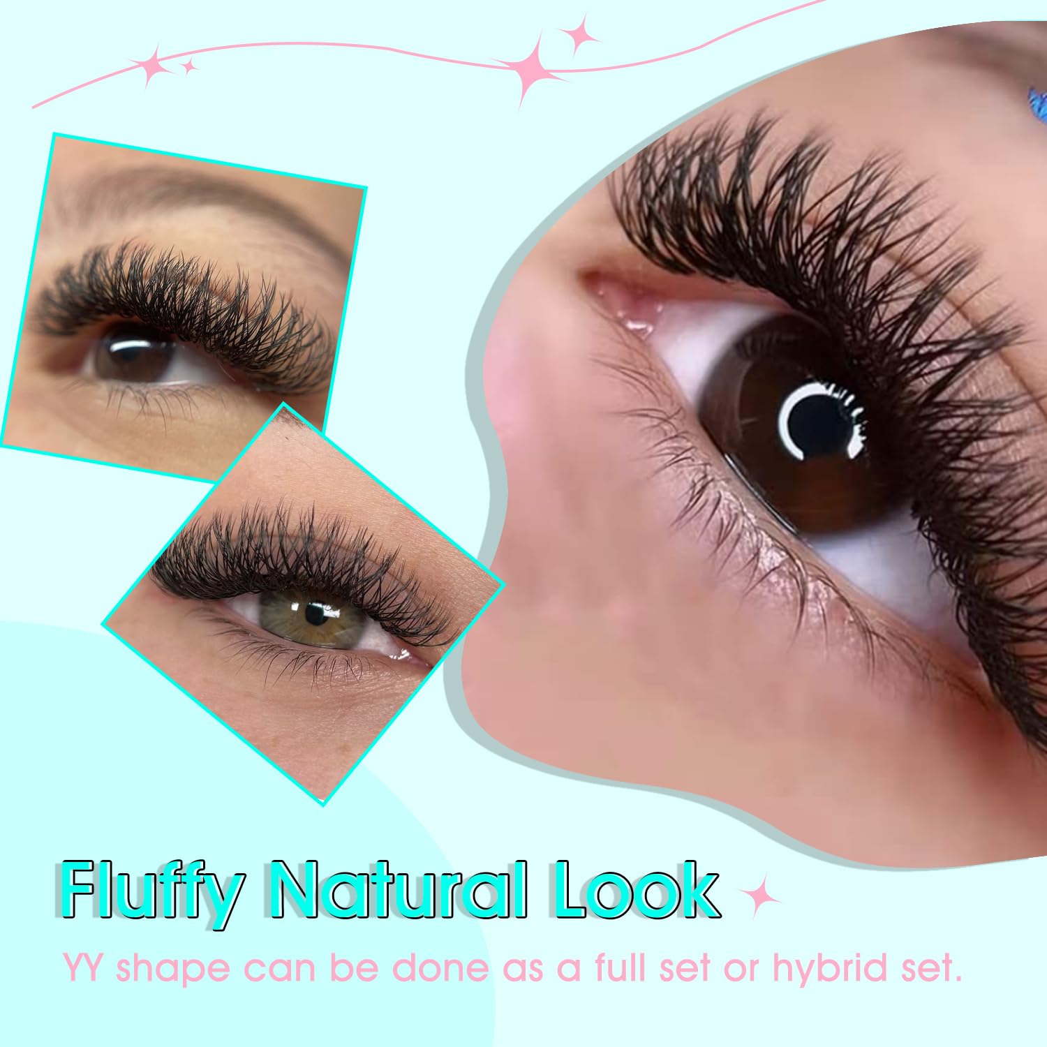 VAVALASH retention visual highlighting longer stem for stronger lash bond.