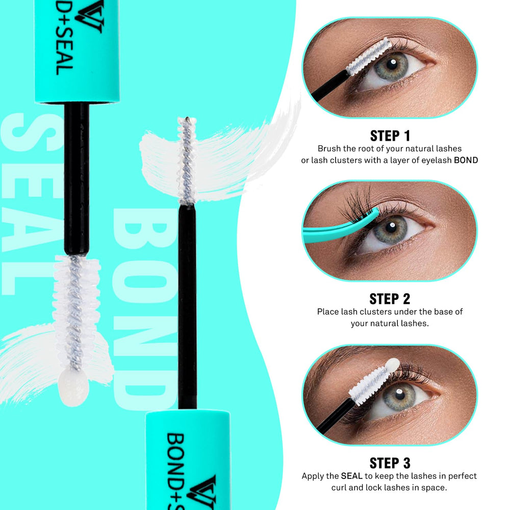 VAVALASH safe, gentle formula protects lashes and delicate eye skin.