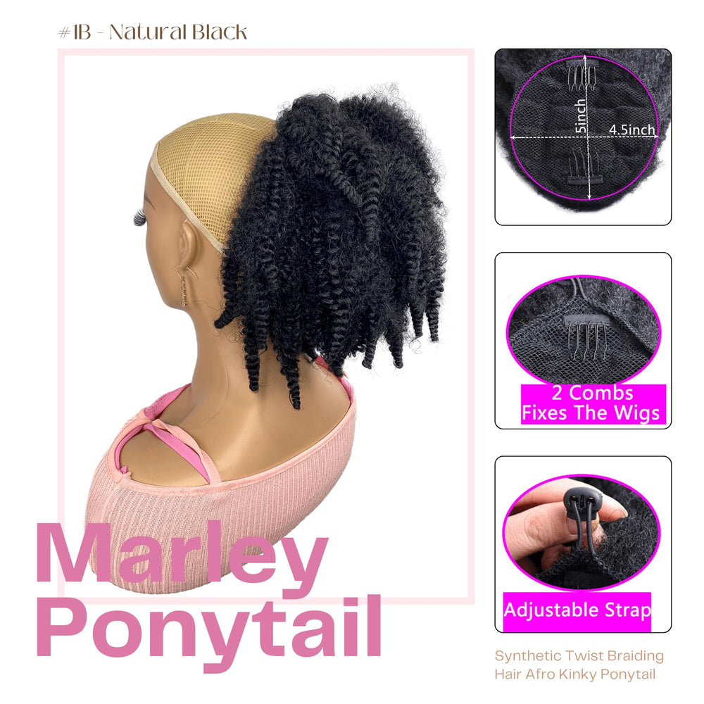 VAVANGA Soft matte finish emphasizes realistic afro kinky texture