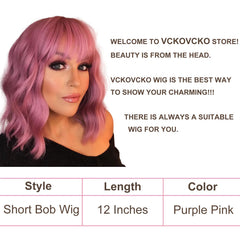 VCKOVCKO Pastel Wavy Wig adjustable cap detail for comfortable fit.