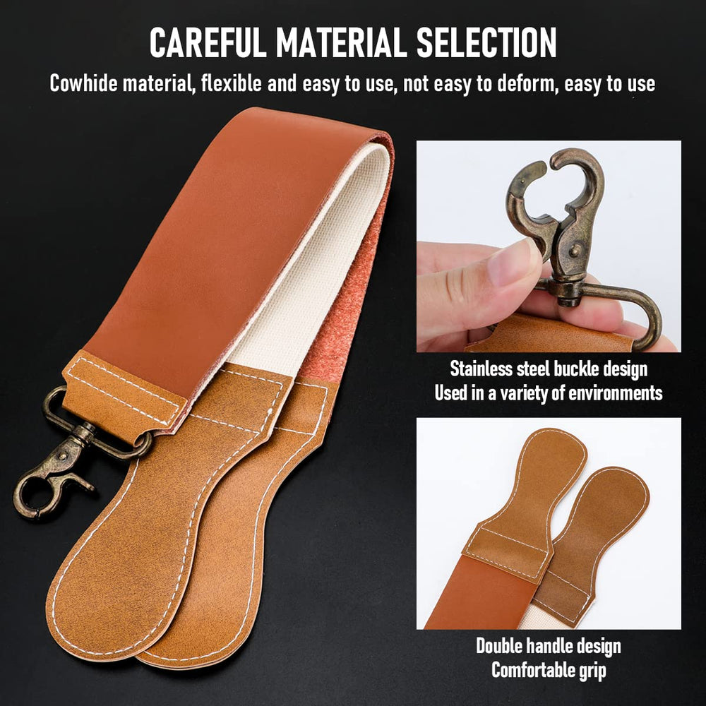 VCXOX professional straight razor compact-storage design keeps your grooming kit organized.