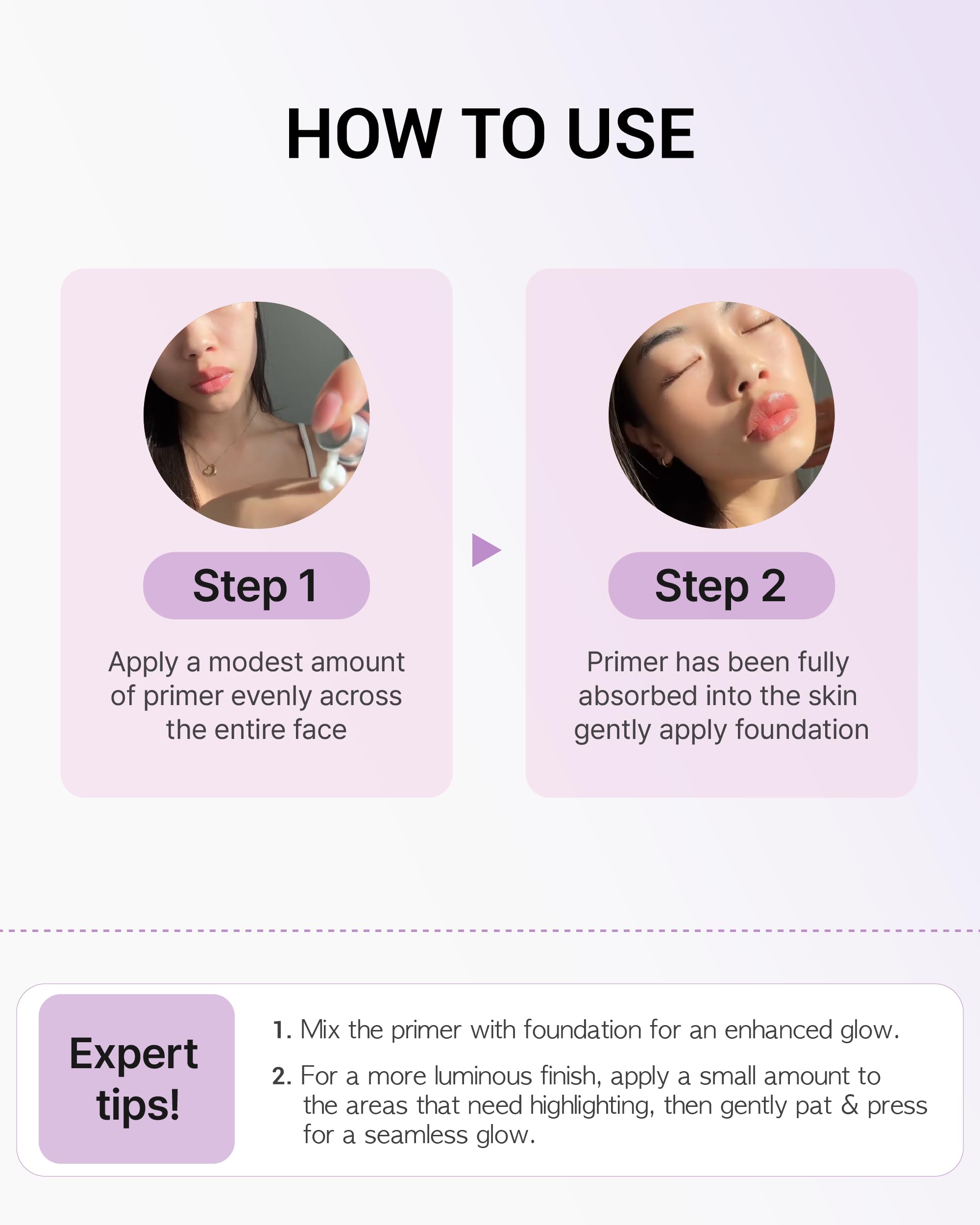 VDL Lumilayer foundation mix for dewy, luminous finish