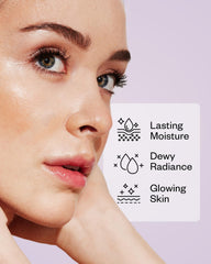 VDL Lumilayer hydration burst image emphasizing skin hydration