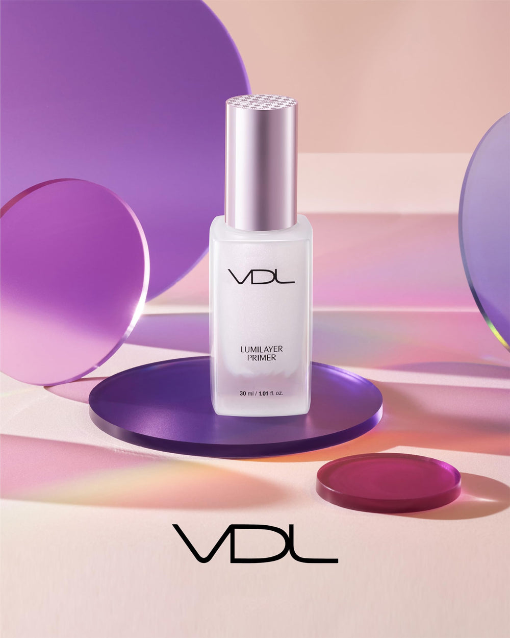 VDL Lumilayer soft glow skin closeup focusing on hydrated radiance