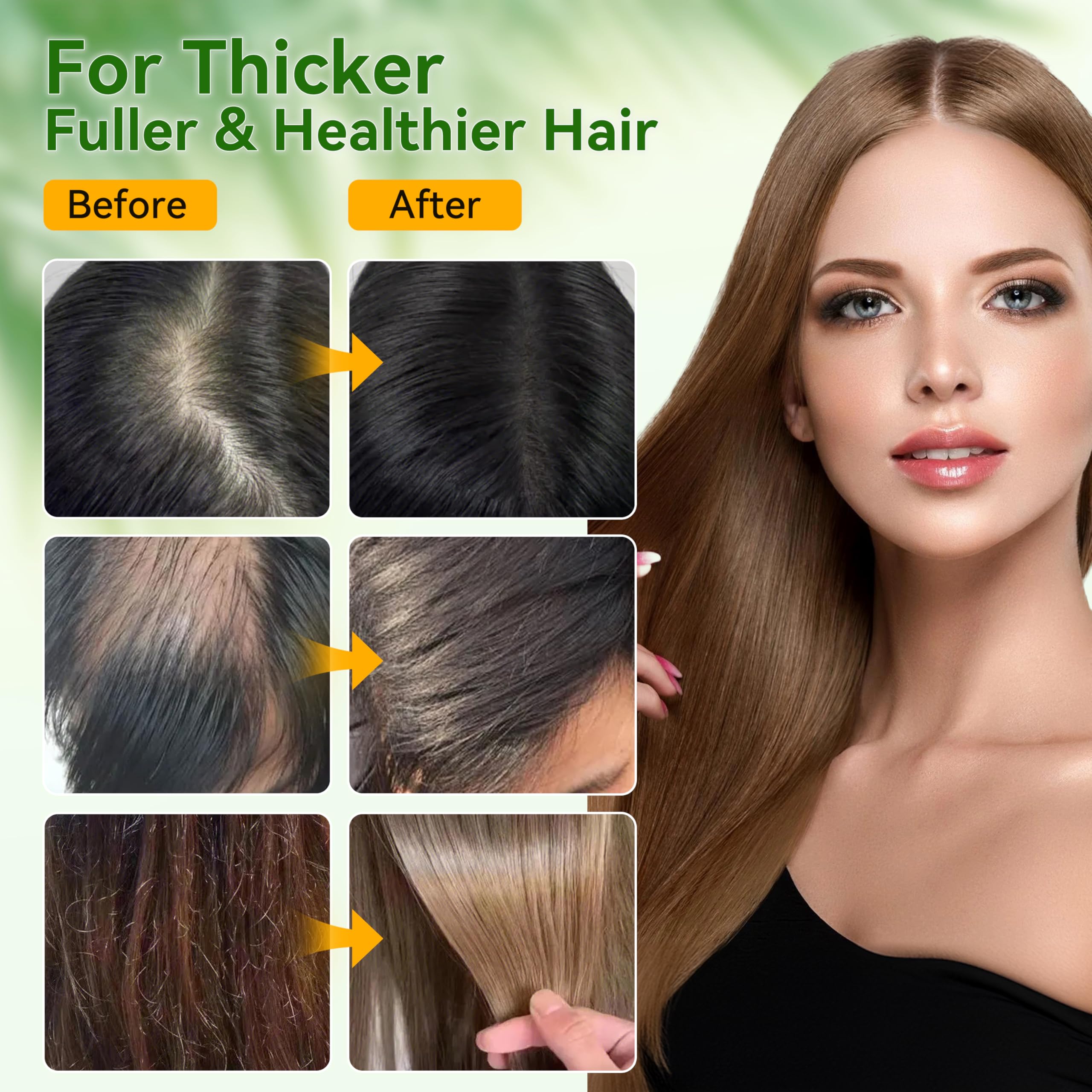 Veakoo Batana Oil application scene demonstrates easy scalp massage.