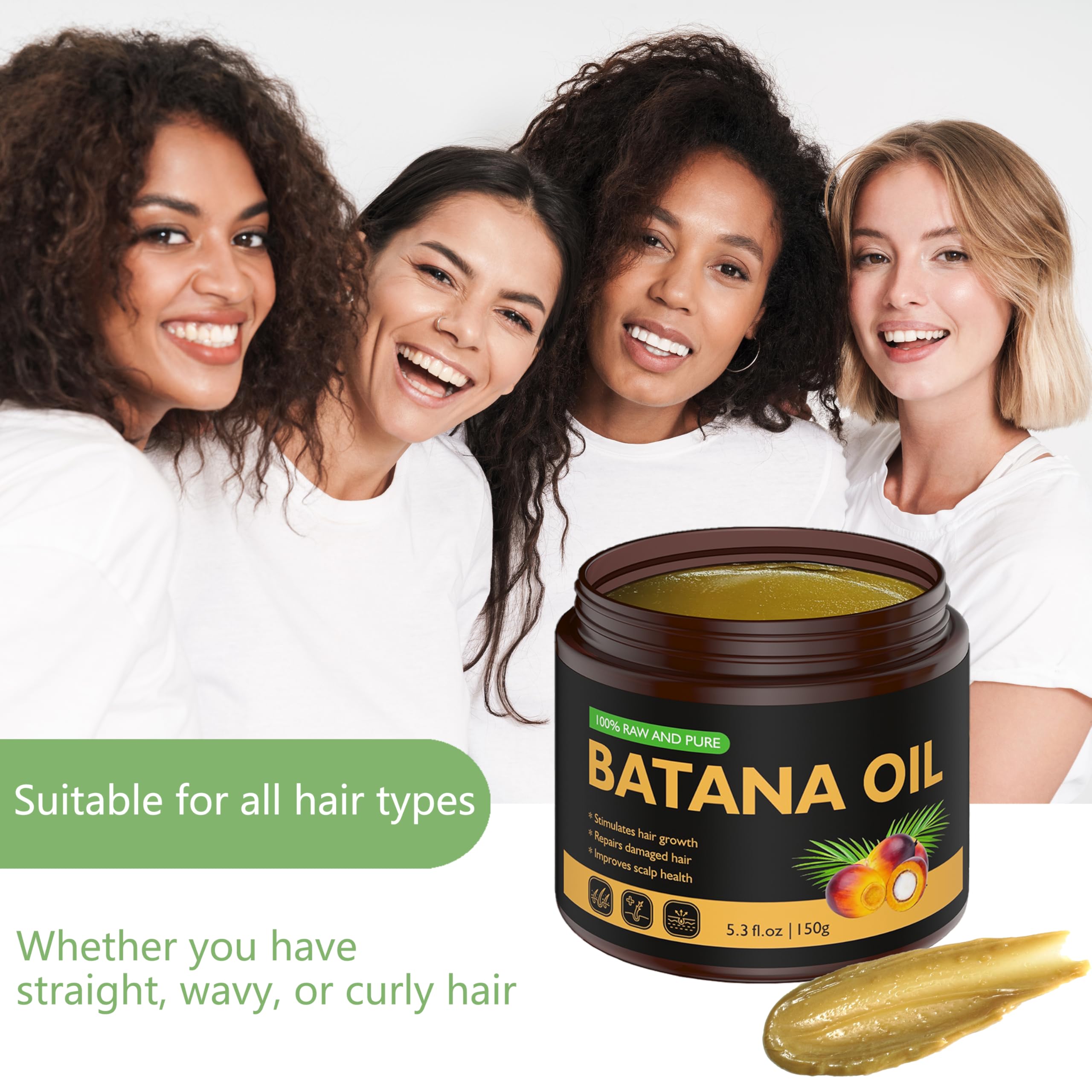 Veakoo Batana Oil shine after use hints at enhanced luster.