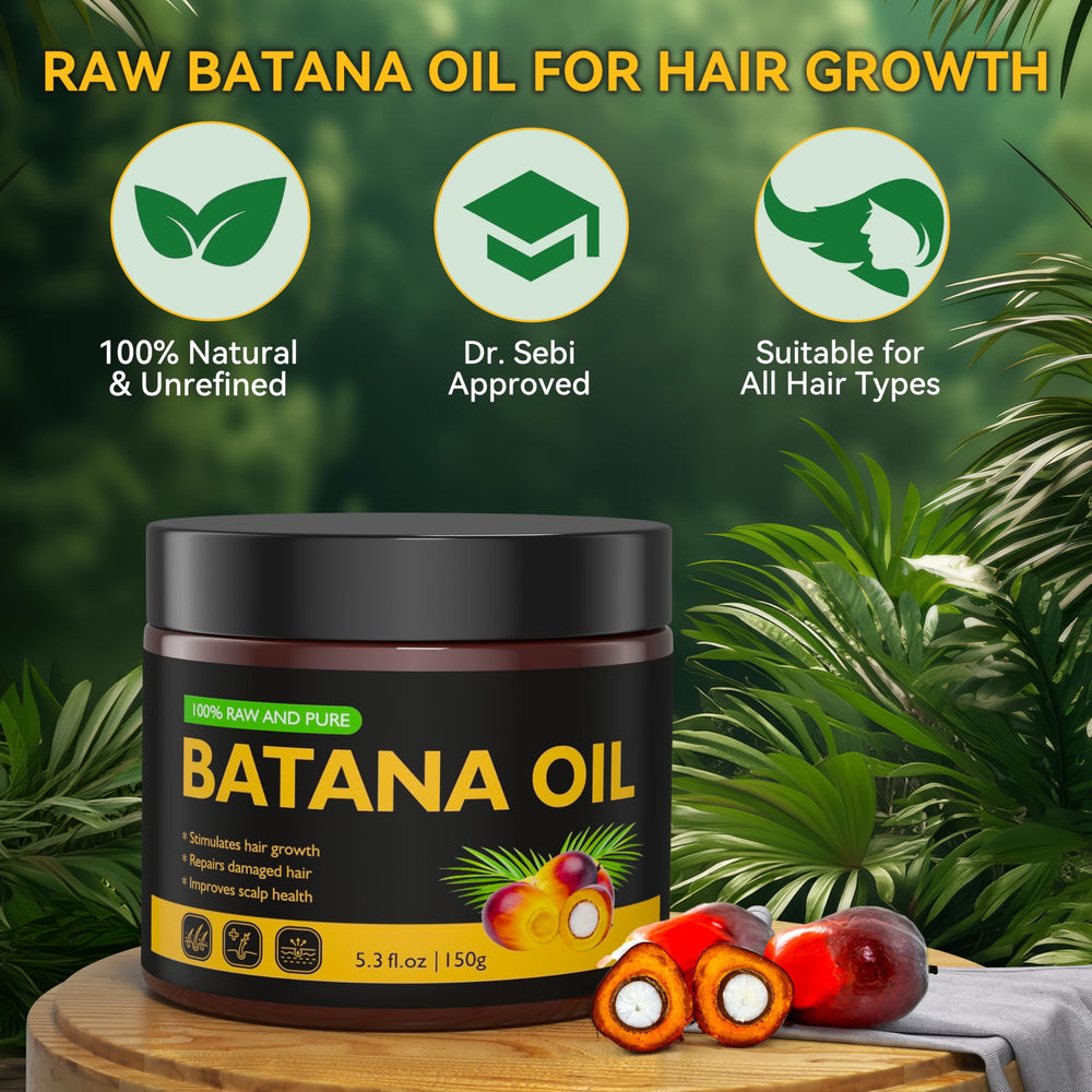 Veakoo Batana Oil silky texture conveys smooth, manageable hair care.