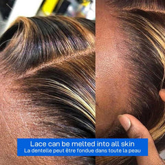 Veally HD lace top with simulation scalp for realistic parting