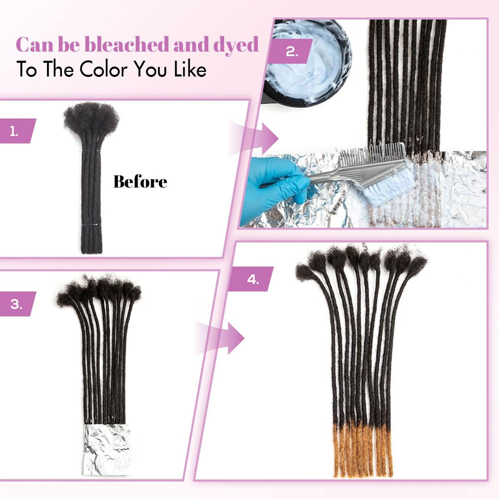 Vecago loc extensions swim-use scene emphasizes durability in water-friendly wear.