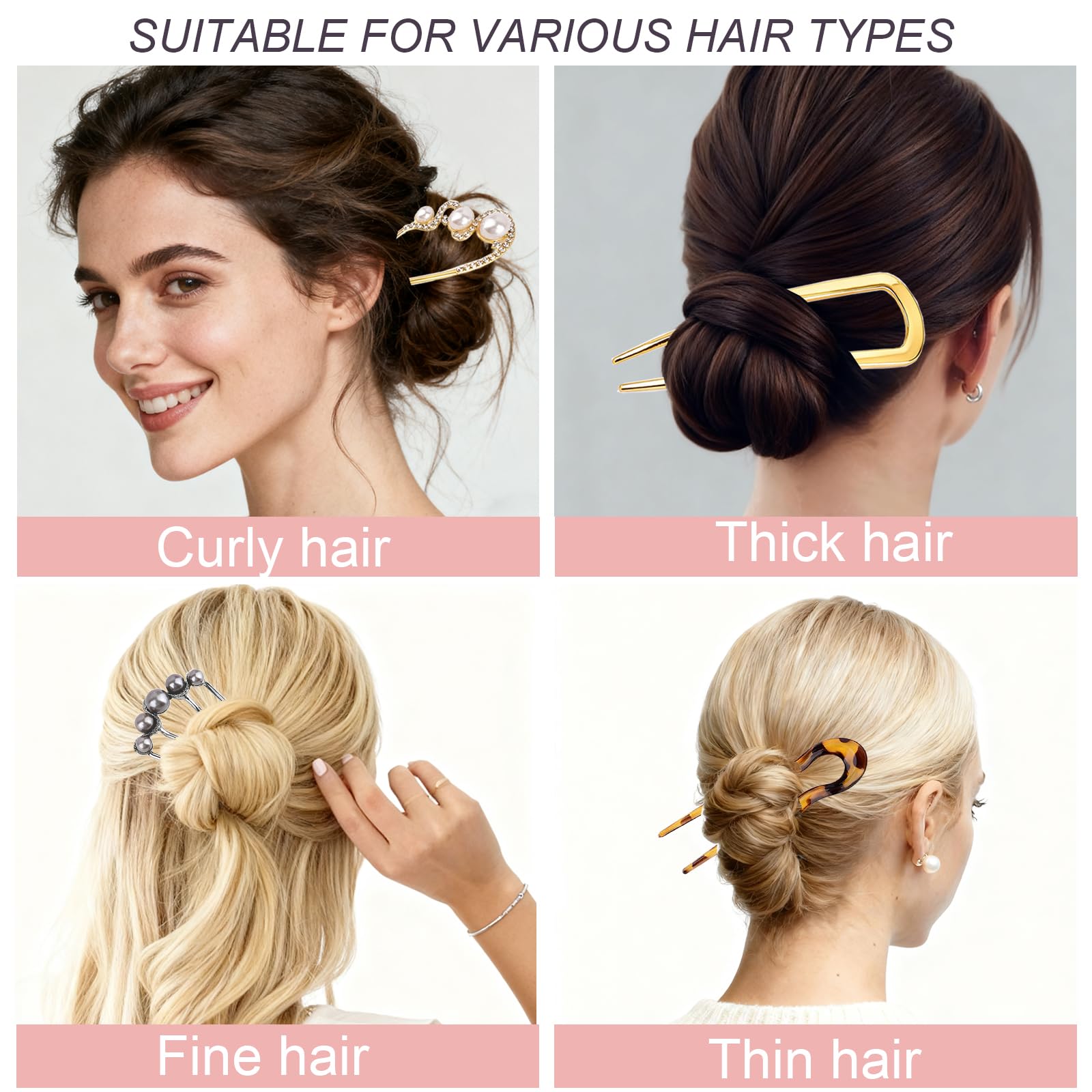 VEEVIIY wavy-design pin shapes loose styles with soft texture.