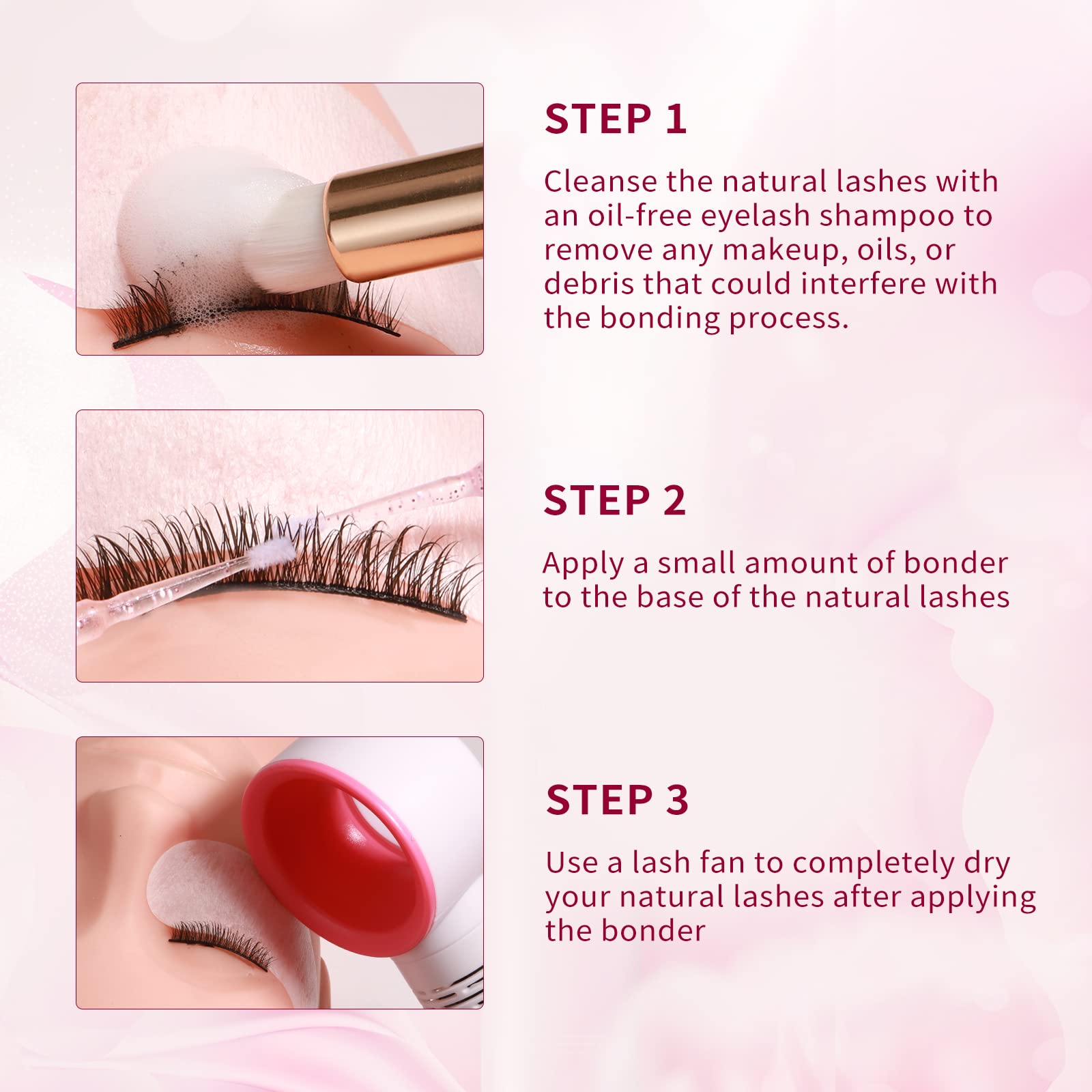 VEYES INC Super Lash Bonder with oil-resistant formula suitable for long-lasting retention