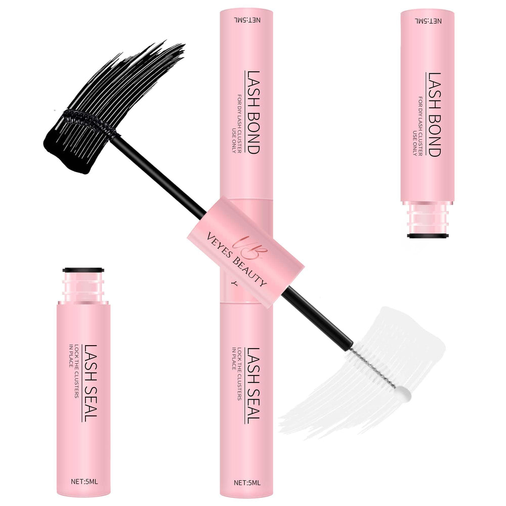 VEYESBEAUTY lash bond and seal bottle for 2-in-1 hold