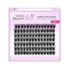 VEYESBEAUTY lash tray compact view highlights quick, newbie-friendly five-second lash application.