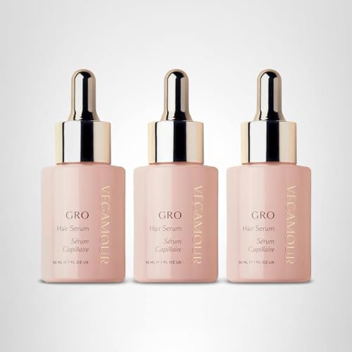 VEGAMOUR GRO Hair Serum box-front with product information.