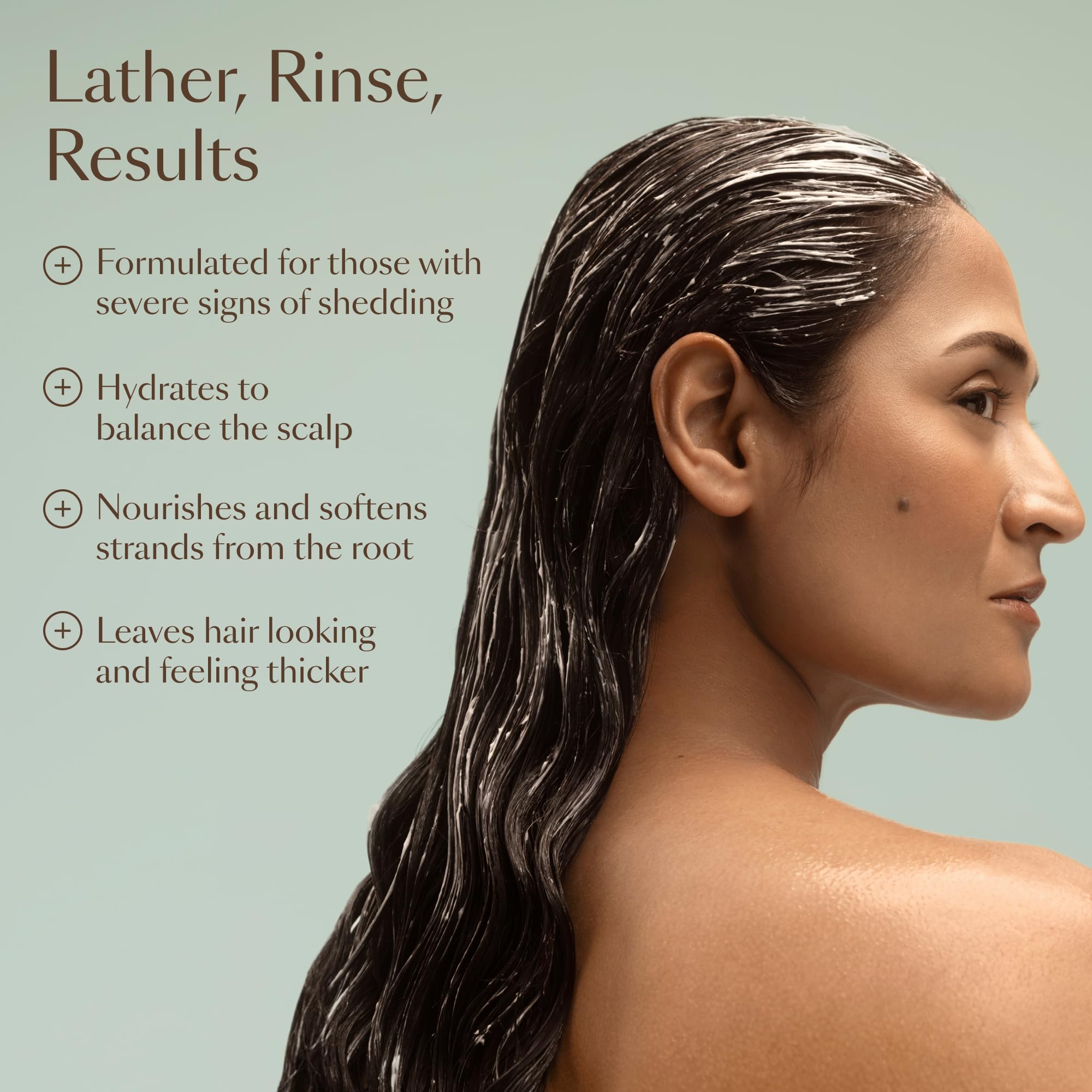 Dermatologist-approved GRO+ system imagery for safety-focused care.