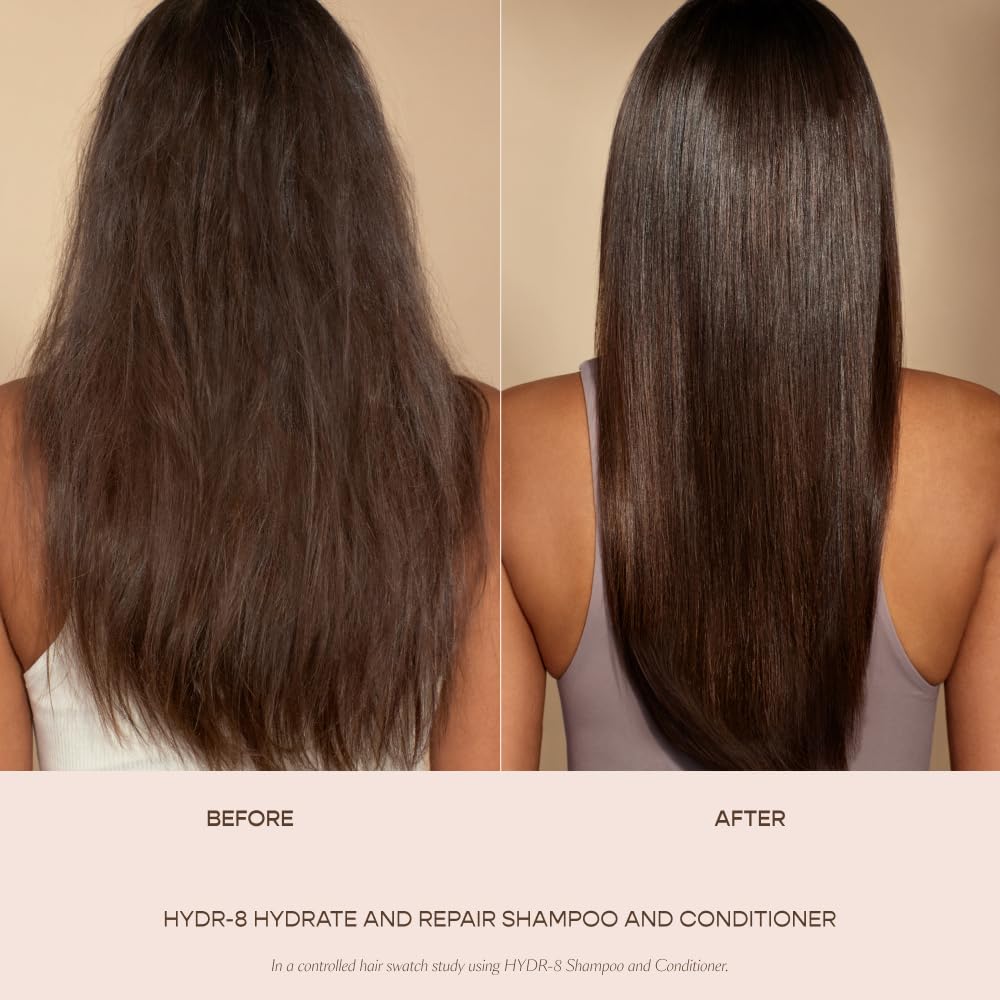VEGAMOUR HYDR-8 being applied to wet hair before rinse for nourishment