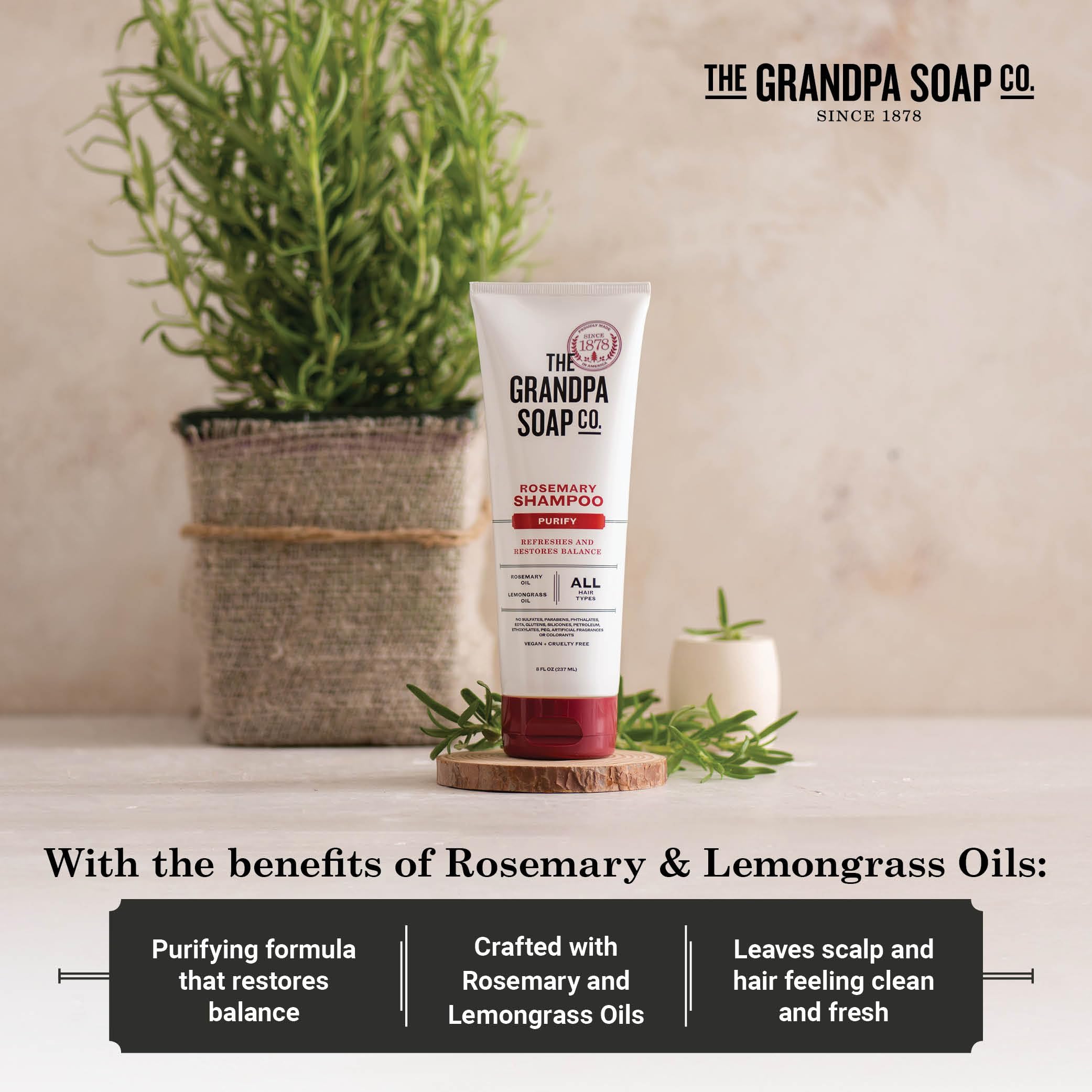 Vegan cruelty-free shampoo ingredients meet clean beauty standards.