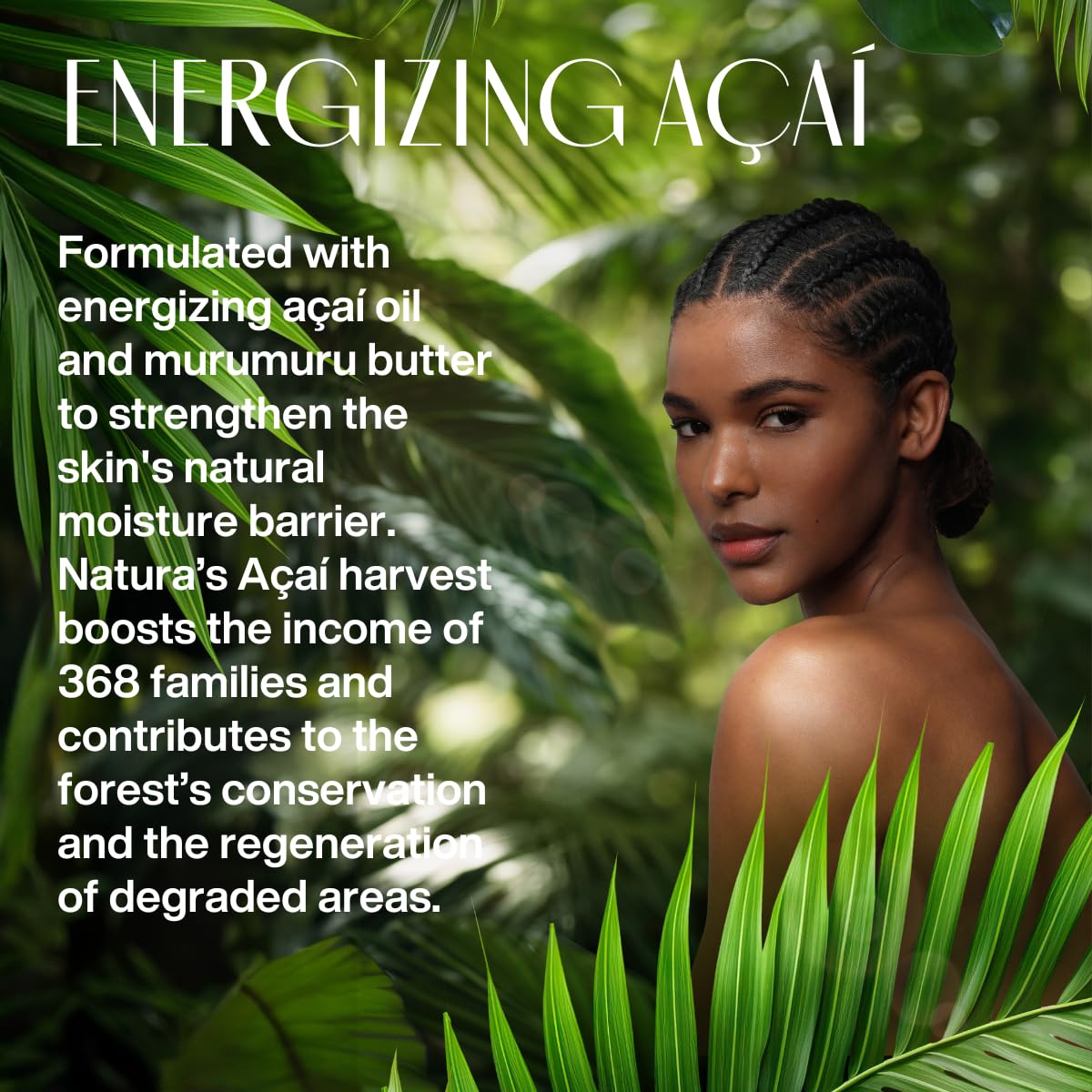 Vegan, ethical ingredients label reinforces cruelty-free sourcing.