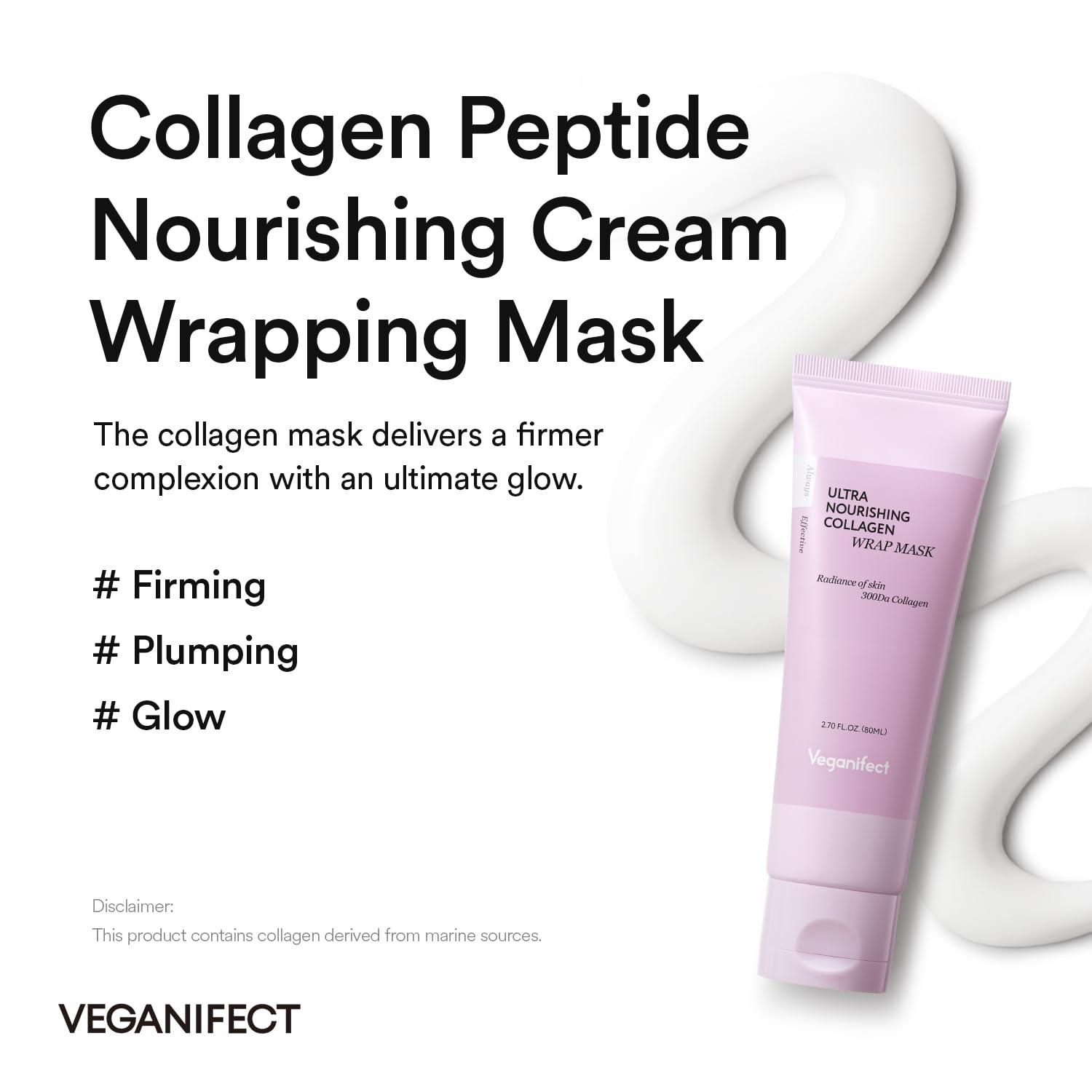 VEGANIFECT cream-to-film-texture demonstrates clean absorption with no greasy residue.